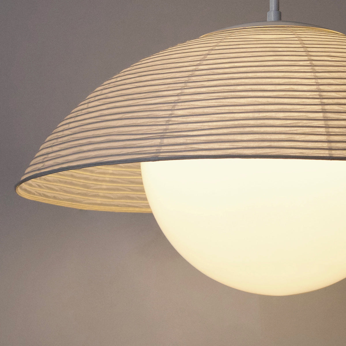 Maru Surface with a Natural shade shown in White 