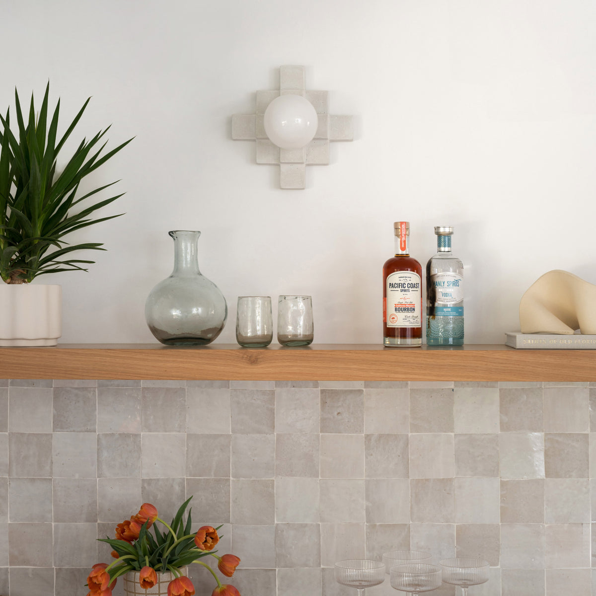 Mason Sconce. Interior Design by Salthouse Collective, Photography by Charlotte Lea