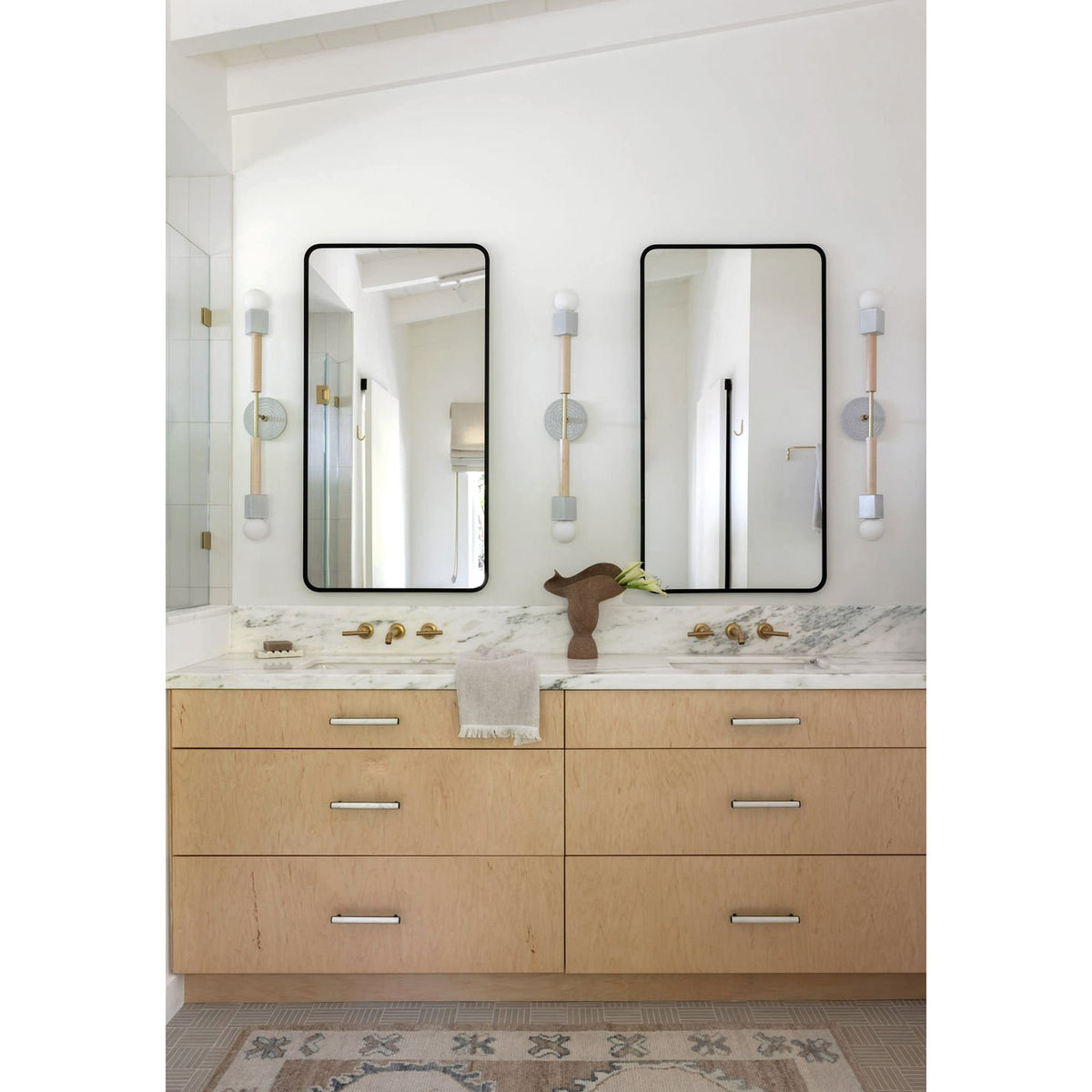 Stanton Long in Birch + Brass. Interior Design by Love and Interiors, Photography by Vivan Johnson