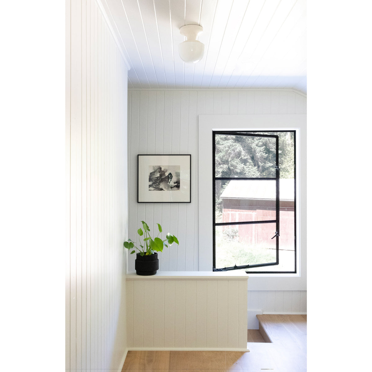 Allison shown in Gloss White Glaze ceramic