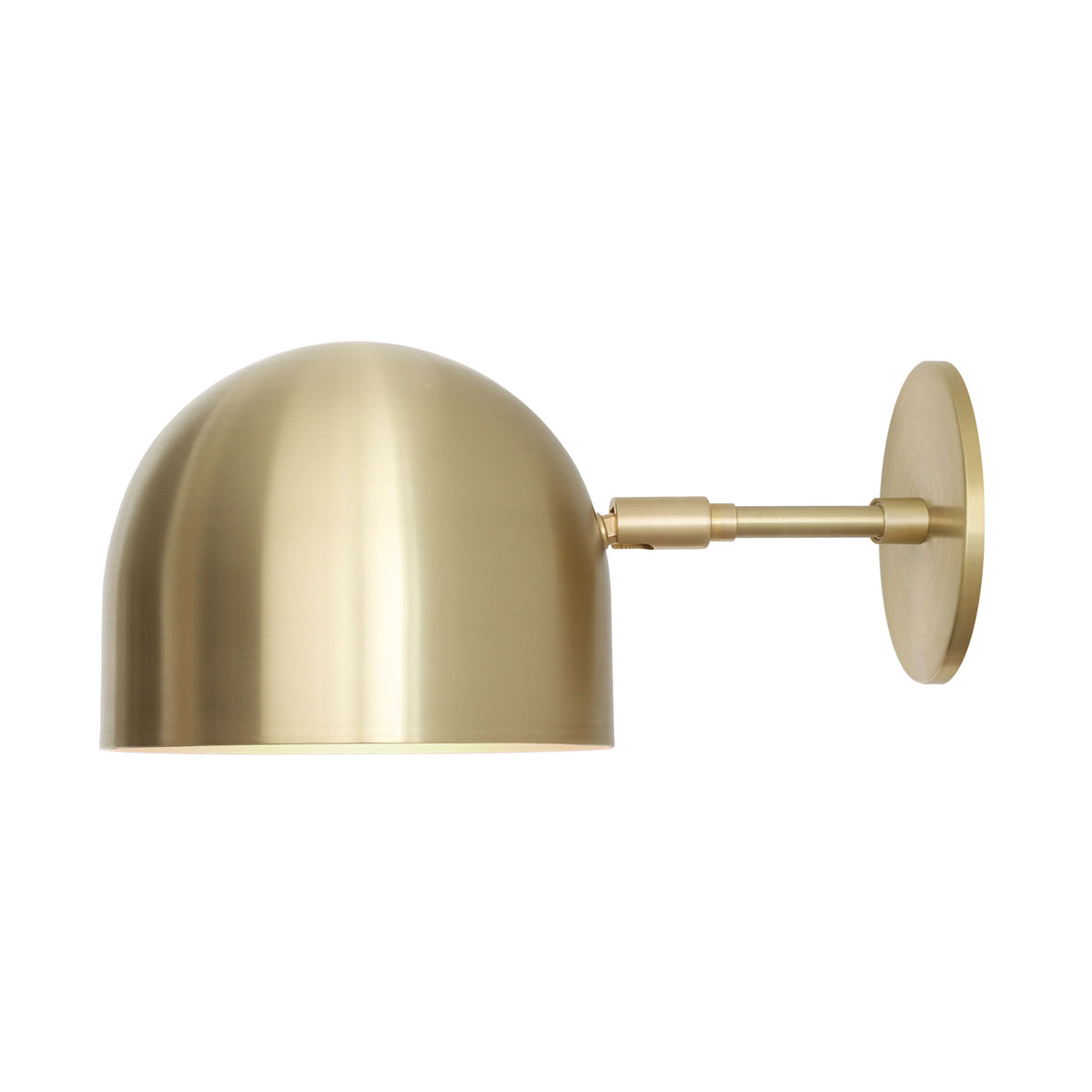 Amélie Sconce 8" Shown in Brass.