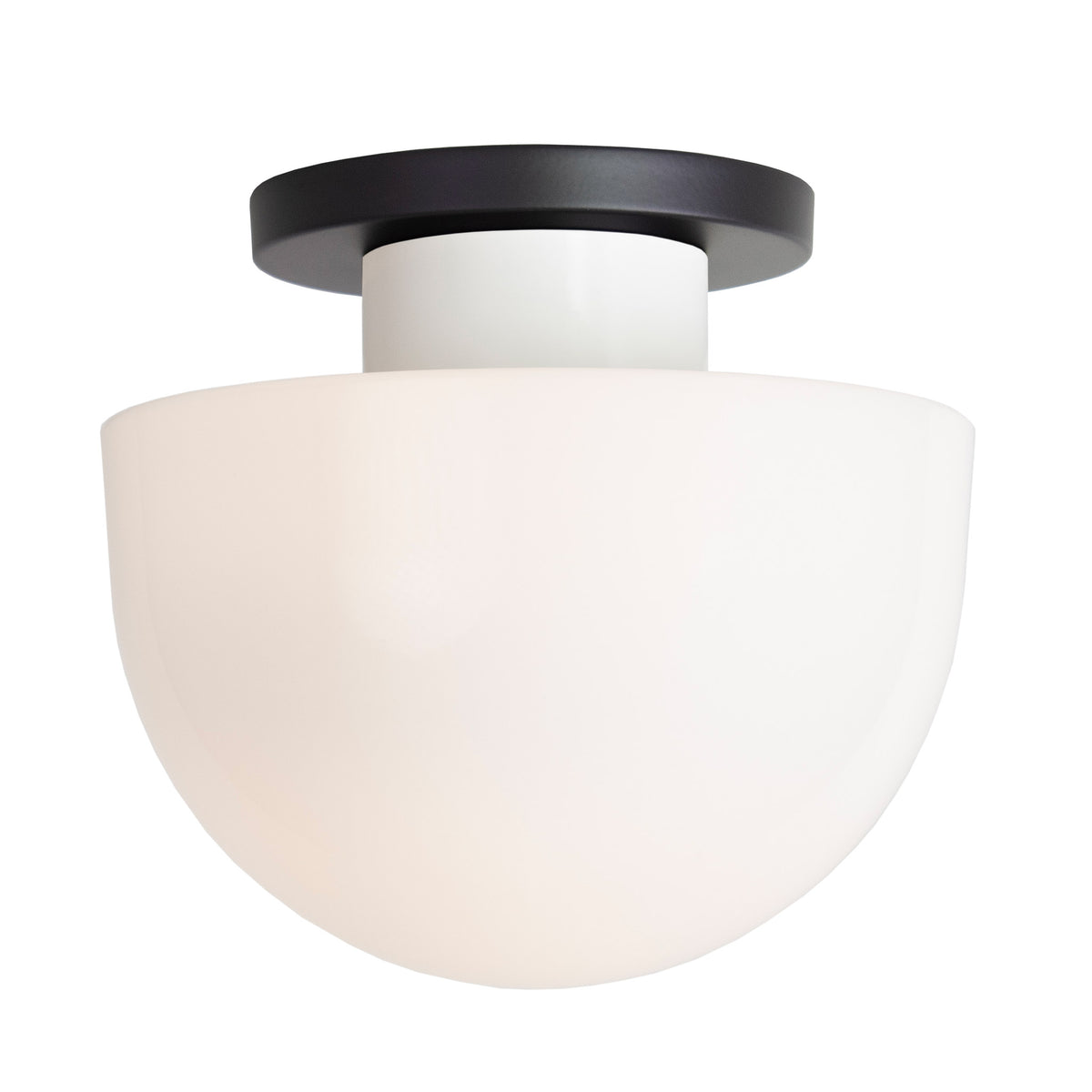 Anni Large shown with a Matte Black canopy and White accent finish