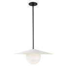 Marie Majeure Pendant shown in White with Matte Black