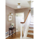 Sorbonne Surface 10" Tulip and Grace Sconce shown in Heirloom Brass