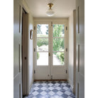 Sorbonne Surface 10" Tulip shown in Heirloom Brass