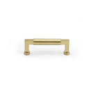 Tanis - Brass 4" cabinet pull