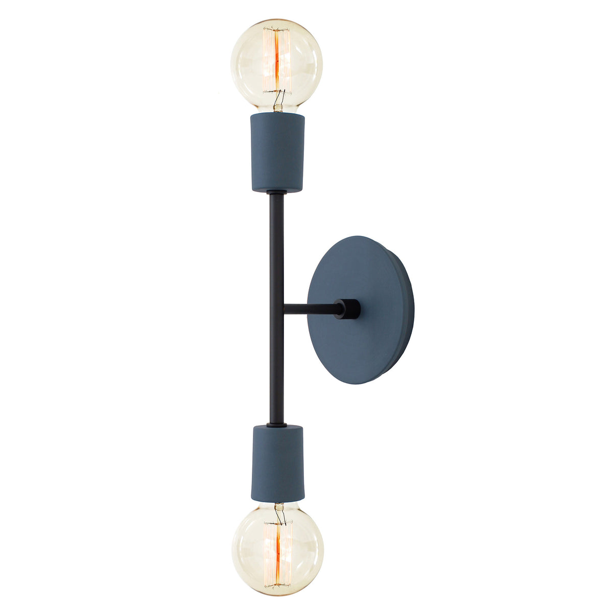 Verona shown in Denim ceramic finish with Matte Black