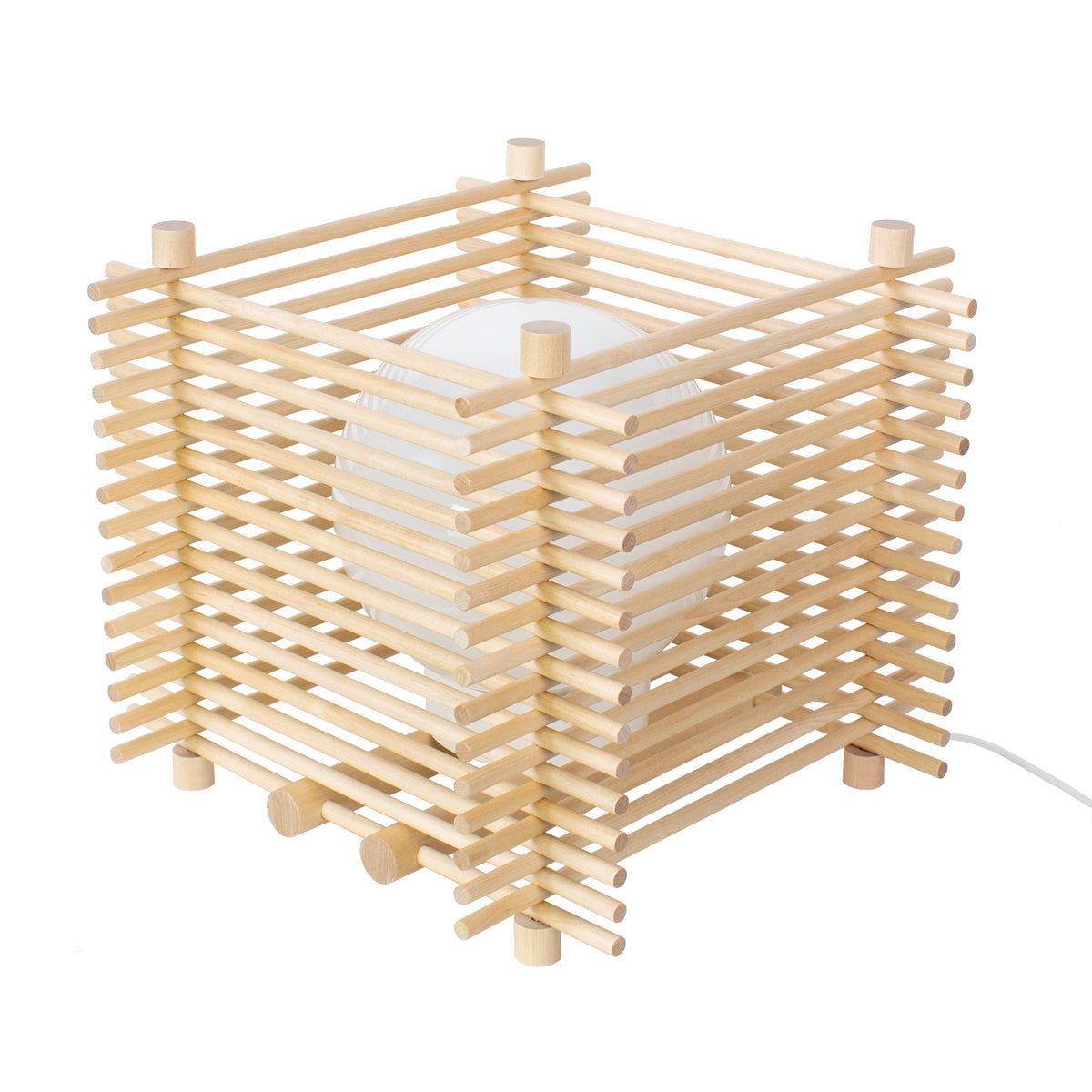 Yugen Table Lamp in Birch