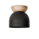 Amélie Surface 6" shown in Matte Black with a Maple canopy
