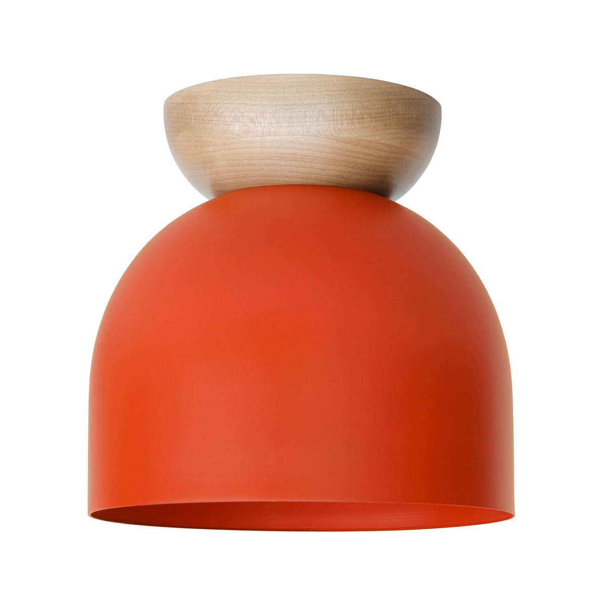 Amélie Surface 8" in Persimmon finish with a Maple canopy