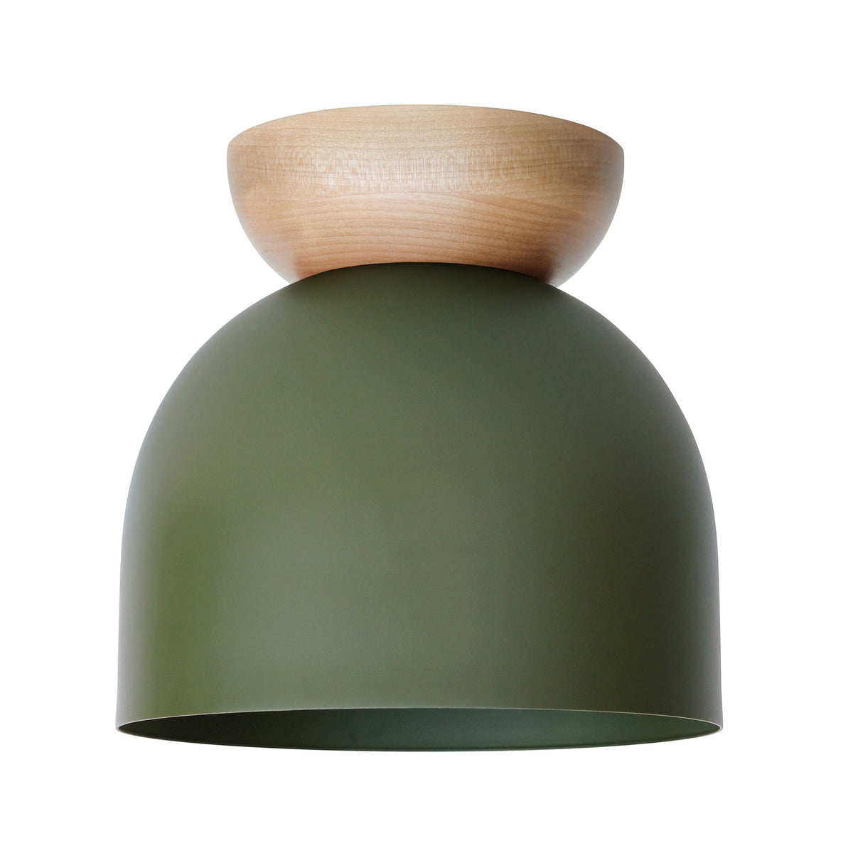 Amélie Surface 8" shown in Secret Garden Green with a Maple canopy