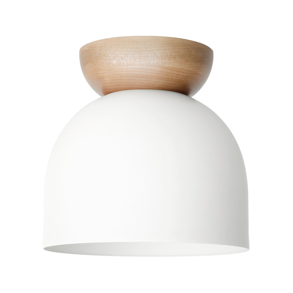 Amélie Surface 8" shown in White with a Maple canopy