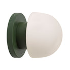 Anni shown with a Secret Garden Green canopy and Secret Garden Green accent finish