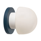 Anni shown with an Ocean Blue canopy and White accent finish