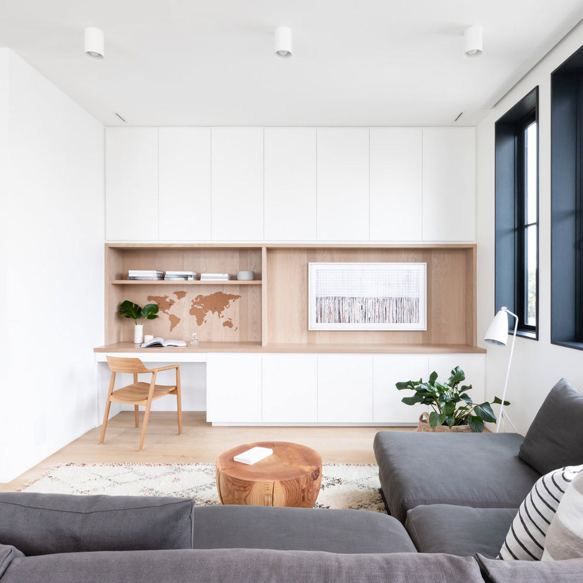 Cape Long shown in White. Interior design by Sophie Burke Design. Photo by Ema Peters