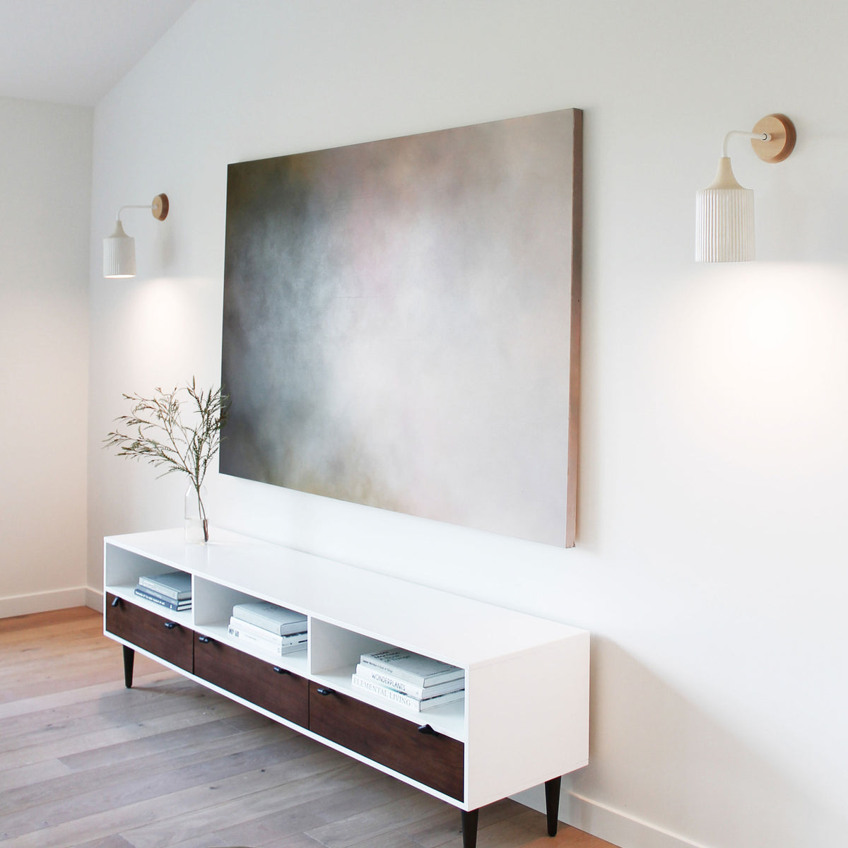 Tumwater Sconce. Interior Design by Teal Davison. Cedar and Moss