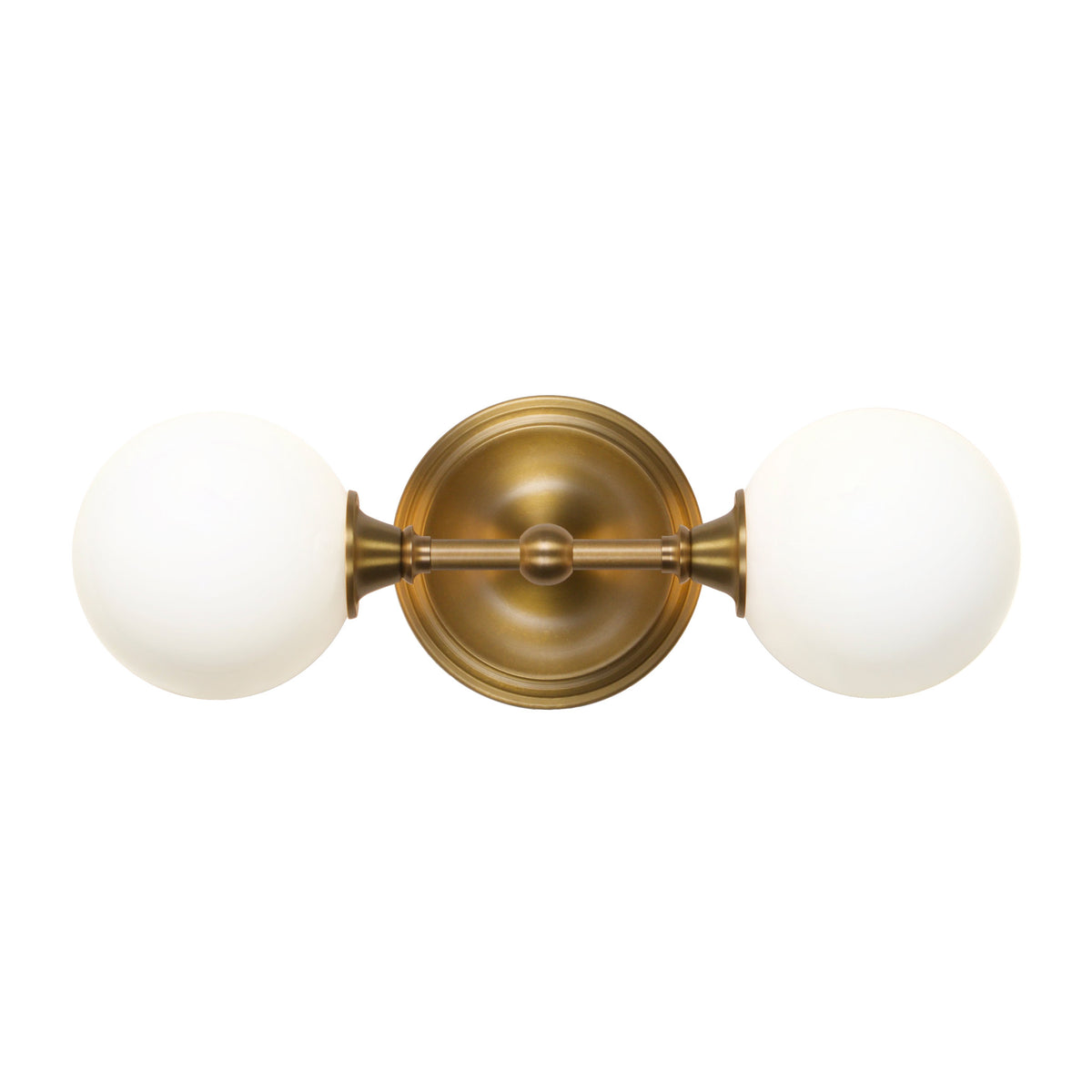 Bijou Double  shown in Heirloom Brass