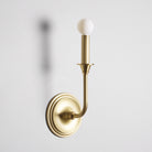 Bijou Candle shown in Brass