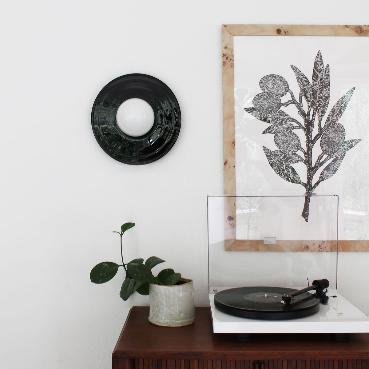 Ella Wall Sconce Installed In A Room