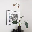 Fjord Spot Double Articulated shown in Heirloom Brass
