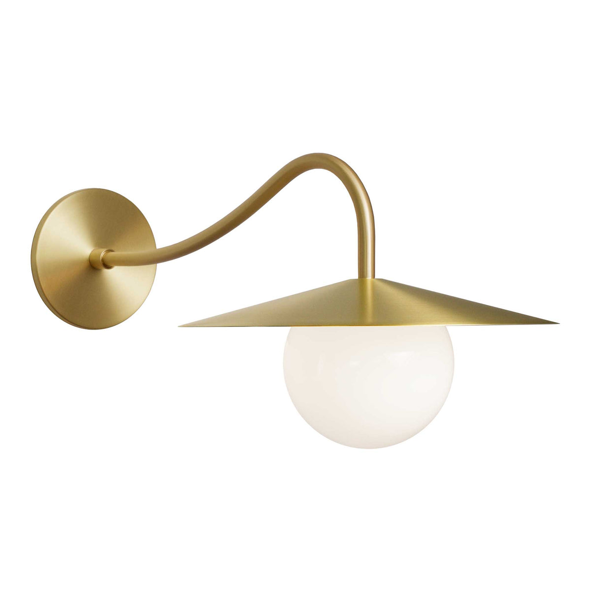 Marie Sconce shown in Brass