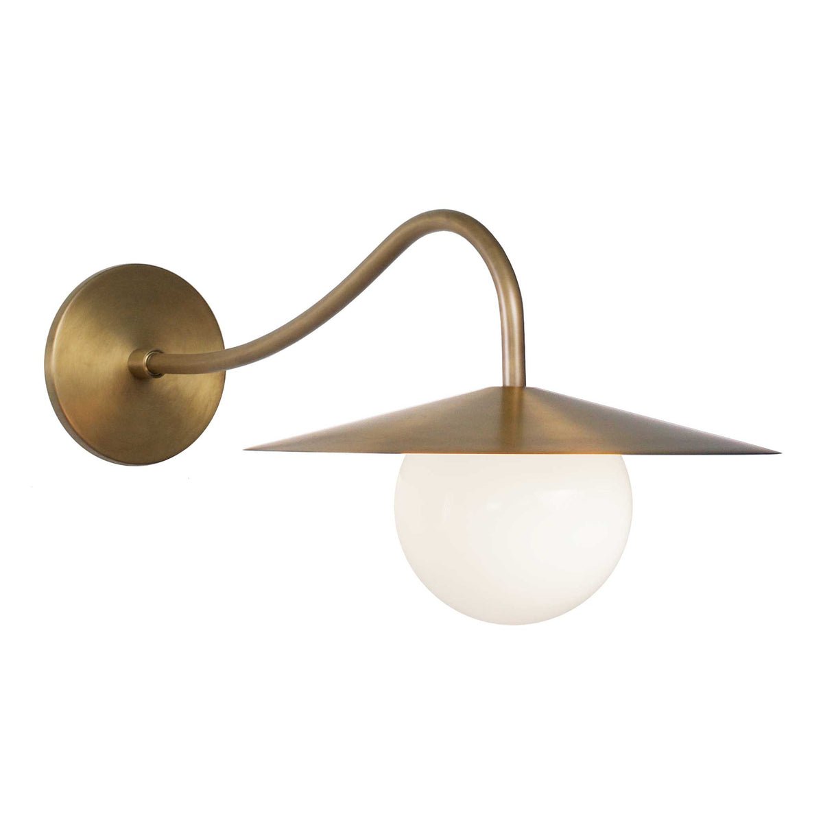 Marie Sconce shown in Heirloom Brass