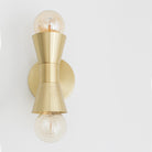 Mira shown in Brass. Interiors by Sarah Sherman Samuel for Sugar and Charm Studio