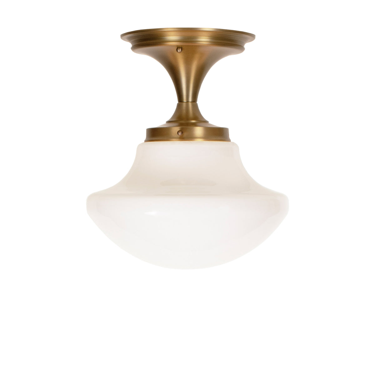 Sorbonne Surface 10" Tulip shown in Heirloom Brass