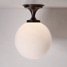 Sorbonne Surface 12" Globe shown in Graphite Patina
