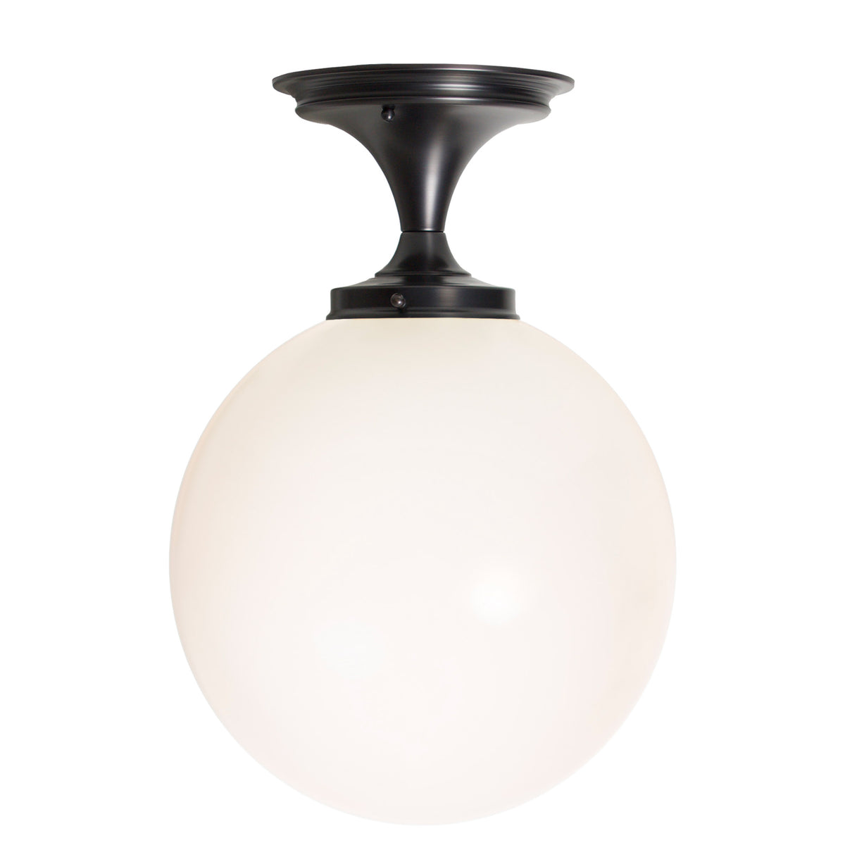 Sorbonne Surface 12" Globe shown in Graphite Patina