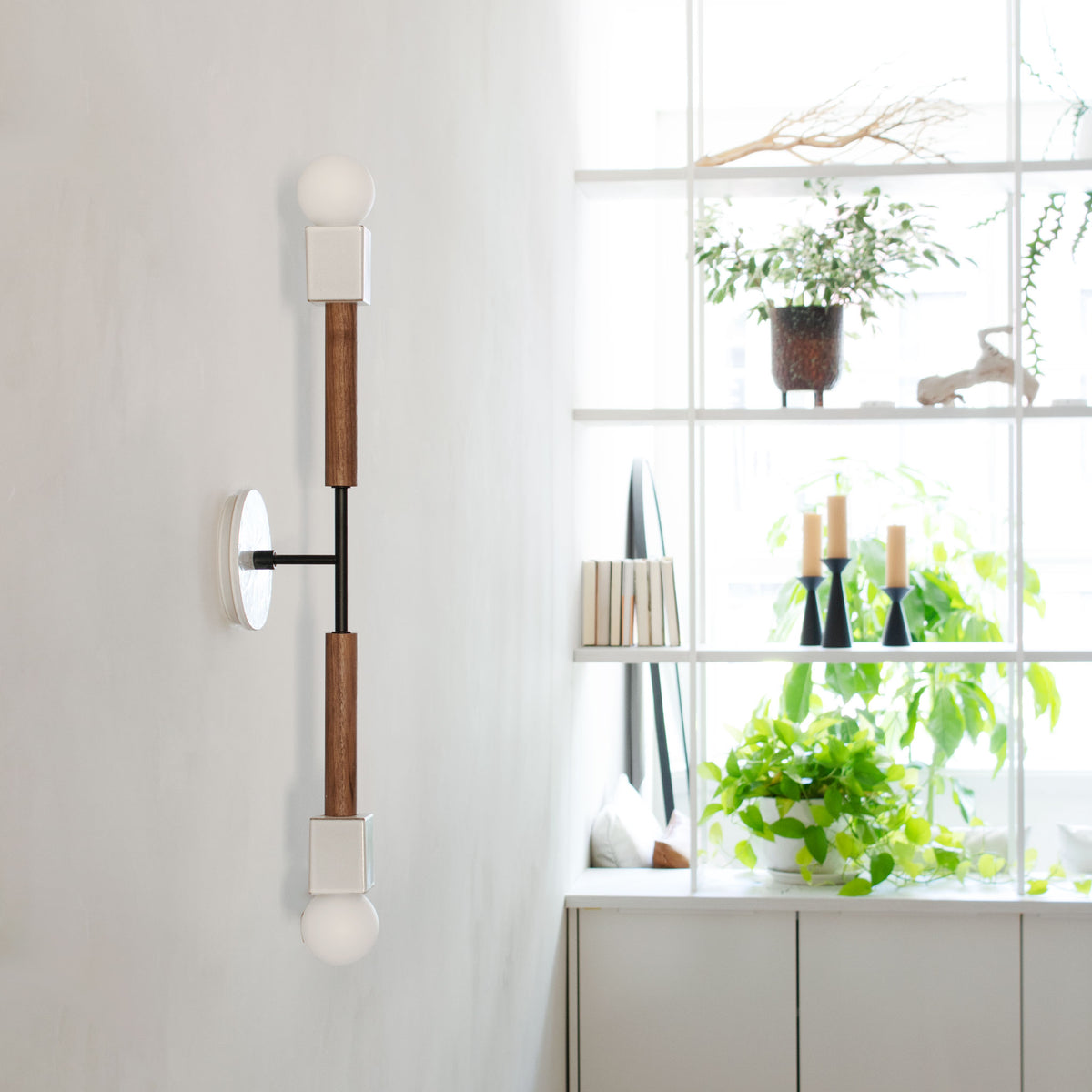 Cedar and Moss Stanton Long Sconce