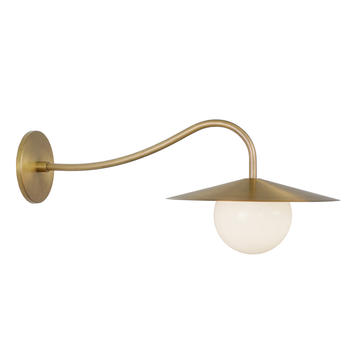 Marie Sconce shown in Heirloom Brass